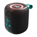 Zebronics 2026 Avviare Portable Bluetooth Speaker, 5W RMS, Fino a 10Hrs Playback, Radiatore passivo, TWS, BT v5.4, USB & mSD, 9 modalità RGB, Splash Proof, Tipo-C Charging (Sonic POD 15)