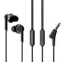 GOBOULT WiredX 250 Auricolari con jack da 3,5 mm, driver Bass da 12 mm, controlli in linea, cuffie cablate con microfono