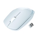 Zebronics Wireless Mouse, 2.4GHz, 3200 DPI, 3 pulsanti, Comodo ed ergonomico, Ricevitore USB Nano, Interruttore On/Off, Modalità di risparmio energetico, Funziona sulla maggior parte delle superfici, per Mac | Laptop | Computer (Freego, Blue)