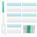 Spazzole interdentali a doppio uso 300 Pack, Pick dentali monouso