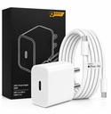 Caricabatterie USB-C da 20W con ricarica rapida del cavo di tipo C per iPhone & iPad Kit