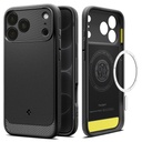 Spigen Rugged Armor MagFit Case per iPhone 17/18 Pro Max, Matte Black