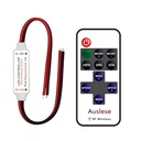 Mini regolatore remoto senza fili del dimmer del LED di RF con filo per la luce della striscia di colore singolo 5v 12v 24v DC 12A controllo di luminosità per 2835 3528 5050 LED Luci