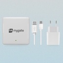 Mygate WiFi Lock Gateway | WiFi Hub | Sbloccare la porta da qualsiasi luogo | Funziona con le serrature Mygate esistenti | 6-Months Garanzia
