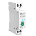 Finery 63A Smart WiFi Switch con Over/Under Tensione Sovraccarico Protezione Adjutable Threshold e Allarme per AC, Geyser, 1Hp Pompa ad acqua (Single Phase), Riscaldatore in camera Heavy Duty Funziona con Alexa & GHome