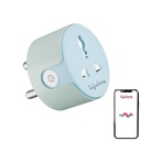 10A WiFi Smart Power Plug per l'automazione domestica | Con controllo app, timer, controllo vocale, Scheduling | Smart Plugs Gadget | Switch Socket elettrico | Compatibile con Alexa &amp;