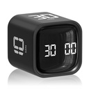 Wbacon Pomodoro Timer Cube, 5/10/30/60 Min rotazione della produttività timer