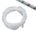 12mm X 5 Meter Cable Protector Manicotto Spiral Wire Manica Cavo Avvolto Polietilene per Robotics Macchine e 3D Stampante Macchina CNC Computer PC TV o fili elettrici utilizzati per Commerciale (5 mtr Bianco)