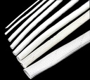 8 metri maniche isolanti in vetroresina, Manica di filo, manicotto per una buona protezione del filo, 8 Dimensioni diverse (1mm, 2mm, 3mm, 4mm, 5mm, 6mm, 8mm, 10mm) Ogni 1 metro