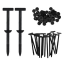 STHIRA 50Pcs Nylon T-Type Push Mount Cavi per pannelli automobilistici