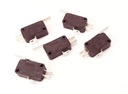 ERH India (Pack of 5) Micro Limit Switch 220v Momentary SPDT Snap Action Switch Pulsante AC DC (125v-250v) (0.6-6 Amp)
