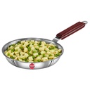 Hawkins 20 cm Pan per friggitrice, Pan per friggitrice in acciaio triplo, Pan per friggere a induzione, Pan per friggitrice piccola, Argento (SSF20)