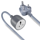 FOXIN 5m Long 10AWG Heavy Duty Maschio to Female Power Extension Cord for Indoor & Outdoor, 2500W High Power Output, 3-Pin Plug, cavo di alimentazione Extender cavo per elettrodomestici, Elettronica & Home