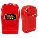 MAQIHAN Electricity Saving Device Power Saver Electricity Saving Device Maximize Energy Efficient Superior Digital & Powerful Electricity Saving Device 3D Hologram Original Tested Product (1, Red)