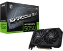 MSI Gaming RTX 5050 8G Shadow 2X OC Graphics Card (8GB GDDR6,128-bit, Extreme Performance: 2617MHz, DisplayPort x3 2.1a, HDMI 2.1b, NVIDIA Blackwell Architecture)