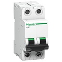 Schneider Electric Acti9 63A DP MCB (C Curve, 10kA) – A9N2P63C | Interruttore di circuito miniatura ad alta efficienza | Protezione sovraccarico affidabile & protezione da cortocircuito | DIN Rail Mount | Certificato IEC | Bianco