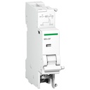 Schneider Electric Residual Current Device Acti9 MX-OF 100-415VAC 110-130VDC shunt release with overcurrent for C120-C60H-DC - A9N26946