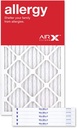 14x25x1 Air Filter ALLERGY MERV 11 Pleated Furnace Filter 6 Pack fits HVAC AC & Heater Units - Made in the USA by AIRx Filters