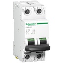 Schneider Electric- miniature circuit breaker - C60H - C60H-DC 500VDC - 32A - 2P - C curve - A9N61535