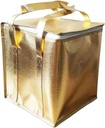 Zerodeko Thermal Insulated Cake Packing Bag Double Zipper Food Carrier for Pizza Desserts for Take- Catering Events