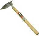 Asaka Japanese Garden Landscaping Triangle Hoe with Stainless Steel Blade & Wood Handle
