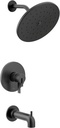 Moen Cia Matte Black M-CORE 4-Series Thermostatic Tub and Shower Trim, Valve Required, UT4362EPBL