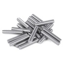 Pack of 20 M6 x 50 mm Length 304 Stainless Steel Fully Threaded Rod Bar Studs Silver Tone