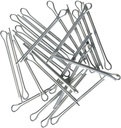 Hillman 381750 5/32 x 2-1/2-Inch Cotter Pin Extended Prong, Metallics, 100-Pack