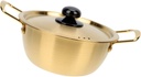 PRETYZOOM Stainless Steel Ramen Pot Induction Saucepan Lid Electric Noodle Cooker Small Soup Pot for Cooking