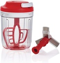 Tupperware Turbo Chef Herb Smart Chopper 730ml / 24.6 OZ (Red)