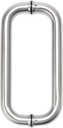 Alise Shower Door Handle,Sliding Shower Glass Door Pull,Tubular Back to Back Handle Bar for Shower Bathroom Doors,10-Inch SUS304 Stainless Steel Shower Hardware Replacement Parts,Brushed Nickel