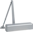 Dynasty Hardware Door Closer, Grade 1 Heavy Duty Commercial Hydraulic Closer, Self-Closing, Adjustable Spring Size 1-6, ADA Compliant, Surface Mount, Sprayed Aluminum, Series 9000