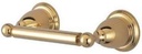 Kingston Brass BA1758PB Heritage Toilet Paper Holder, Polished Brass,11"