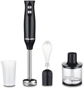 Egg Beater 4 In 1 Electric Blender Stainless Steel Stick Hand Blender Mixer Food Processor Egg Whisk Smoothie Cup Juicer Meat Grinder Whisk