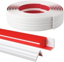 40FT Flexible Wall Corner Protector Moulding Trim, Peel and Stick Inside & Outside Wall Corner Guards Edge Protector,Self Adhesive Molding Trim Strip for Edge Ceiling