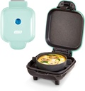 DASH Deluxe Sous Vide Style Egg Bite Maker with Silicone Molds for Breakfast Sandwiches, Healthy Snacks or Desserts, Keto & Paleo Friendly, (1 large, 4 mini) - Aqua