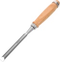 Professional Woodworking Chisel Flat Carving Tool with Smooth Wood Handle for Precise DIY Crafting and Carpentry Woodworking Projects