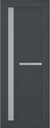 SARTODOORS Slab Barn Door Panel Frosted Glass | Veregio 7288 Antracite | Sturdy Finished Doors | Pocket Closet Sliding-32 x 84"