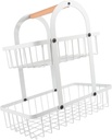 PRETYZOOM Iron Fruit Basket Snack Container Modern Fruit Basket Kitchen Storage Bowl Desktop Ornament