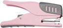 Pink Stapler Cute Plier Staplers for Desk Hand Held Desktop Stapler Effortless Heavy Duty Staplers for Standard Staples School Office Supplies Paper Folder