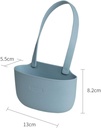 Kitchen Utensils Sink Faucet Drain Hanging Bag Small Rack Sponge Sink Storage Supplies Hanging Basket Drain Rack