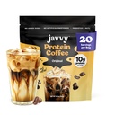 Original Protein Iced Coffee - Premium Whey Protein & Instant Iced Coffees - 100% Natural Cold Brew Coffee - Zero Artificial Flavors & Sweeteners, 80 mg Caffeine Per Serving, 0g of Sugar, 20 Servings