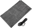 1set Outdoor Beach Chair Replacement Fabric with Breathable Mesh Easy Patio Loungers and Grey with Ropes for Comfortable Relaxation