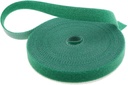 16.5x0.4inch Gardening Strap Plant Binding Styling Tape Adjustable Gardening Ties Flower Arrangement Holder Green Recycled Plastics
