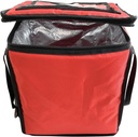 Caulk Warmers Red Box Carry Bag – Insulated & Heated Storage for Up to 24 Caulk Cartridges – Pro-Grade Construction with Handles – Maintains 115°F – Easy Flatten for Convenient Storage
