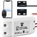 eKyro Smart Garage Door Opener - Universal WiFi Remote Controller Compatibile con Alexa, Home, iPhone, Siri, Android, Door Left Open Alert, Door Security Systems, Modello aggiornato