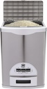 33 LBS Large Capacity Stainless Steel Rice Dispenser, Rice Storage Container, Food Storage Bucket Kit for Kitchen, Pantry and Home