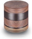 Black Wooden Spice Grinder 2.5"