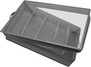 Unomor Delicate Utensil Case Portable Knife Fork Holder Kitchen Accessory Storage Bin