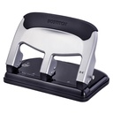 Bostitch Office EZ Squeeze Heavy Duty 3Hole Punch per Home Office & School, 40-Sheet Capacità, One-Touch ridotta Forza, Sleek Silver Design